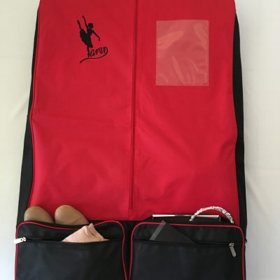 AMD Garment Bag – Red and Black