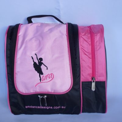 AMD Cosmetic and Hair Accessories Bag – Pink and Black
