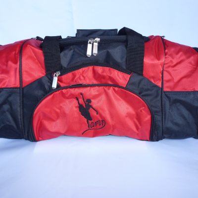 AMD Dance Bag – Red and Black ~ Ballet Logo