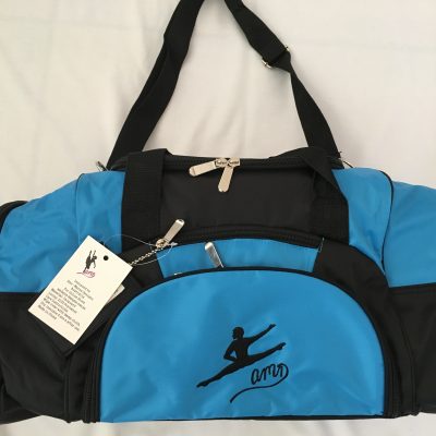AMD Male Dance Bag – Aqua and Black ~ Male Logo